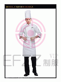 酒店厨师服装设计图256