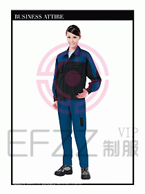 春秋款工程服服装设计图890