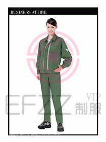 春秋款工程服服装设计图963