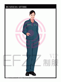 春秋款工程服服装设计图990