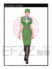 职业空姐装制服设计图517