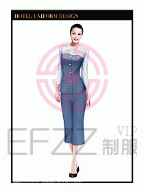 SPA按摩技师服制服设计图994