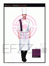 酒店厨师服设计图307