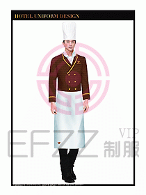 酒店厨师服设计图325