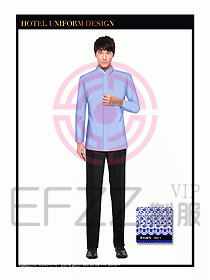 客房服务员制服设计图467