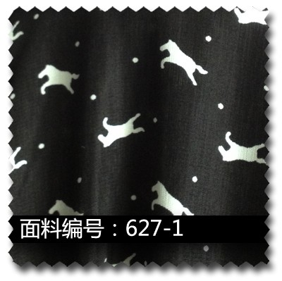 黑底白点时尚小马OL职业女装衬衫面料627-1 627-1 黑底白点时尚小马OL职业女装衬衫面料627-1 627-1