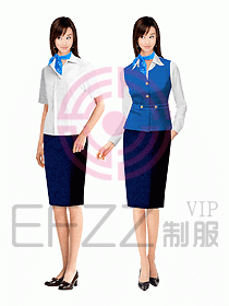 专柜营业员服装428