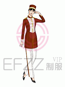 酒店门童制服145