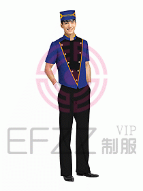 酒店门童制服180