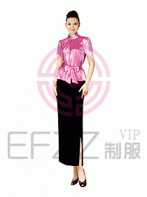 西餐咨客服装111