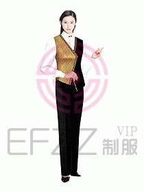 中餐服务员制服212