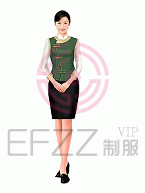 中餐服务员制服622