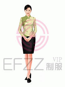 中餐服务员制服624