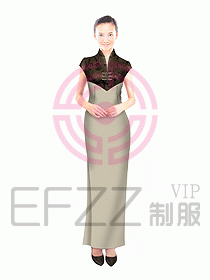 中餐迎宾制服288