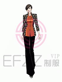 中餐服务员制服771