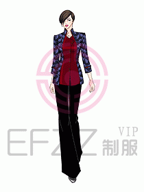 中餐服务员制服782