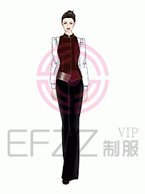 中餐服务员制服833