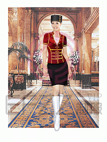 酒店门童行李生制服564