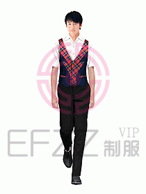 水疗会所服务员制服248