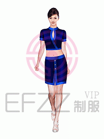 按摩技师服设计图717