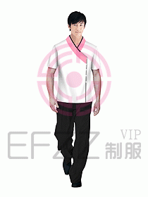 桑拿按摩技师服装733