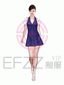 桑拿按摩技师服装736