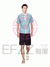 桑拿按摩技师服装735