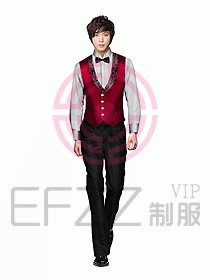 西餐服务员制服设计图635