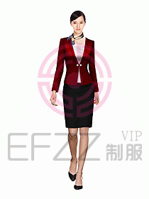 酒店部门经理西服设计图235