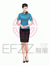 空姐服装设计效果图385