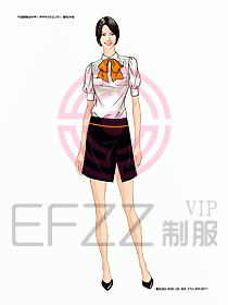 KTV男女服务员制服设计图289