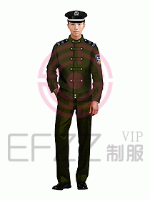 保安服夹克装制服设计图212