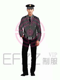 保安服夹克装制服设计图261