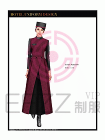 酒店行李生制服设计图769