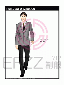 酒店大堂制服设计图531