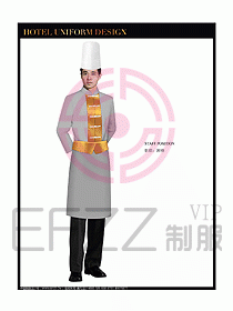 厨师服制服设计图237