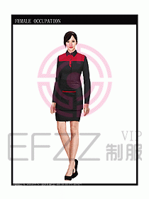快餐厅制服设计图019