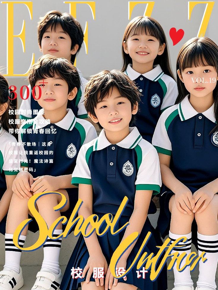 EFZZ国际校园时尚密码：春夏校服新风尚VOL.19图鉴