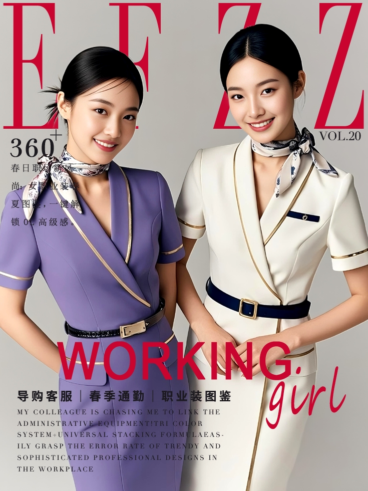 春日职场新风尚：360款女职业装春夏图鉴