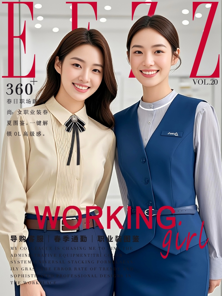 春日职场新风尚：360款女职业装春夏图鉴