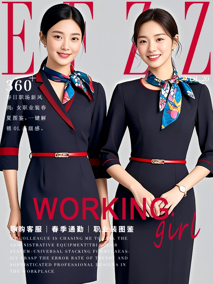 春日职场新风尚：360款女职业装春夏图鉴