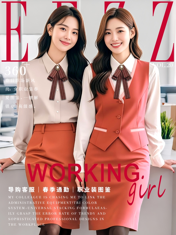 春日职场新风尚：360款女职业装春夏图鉴