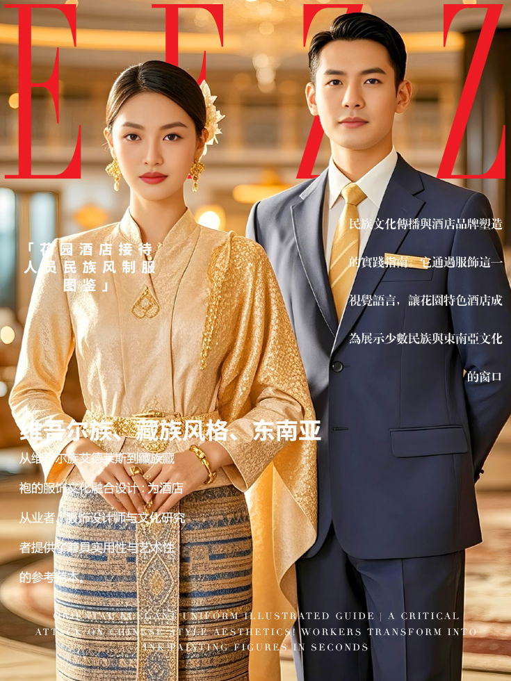 花园酒店接待人员民族风制服——东南亚、维吾尔族、藏族风格经典图鉴