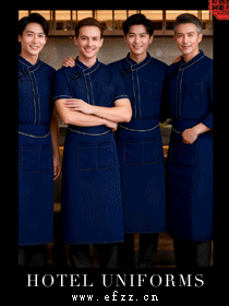 高端酒店中西餐厨师工作服定制案例