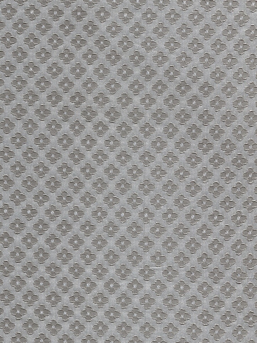 制服面料灰底灰花四瓣小花涤纶面料