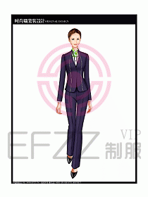 专卖店营业员服装设计图1149