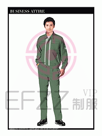 春秋款工程服服装设计图966