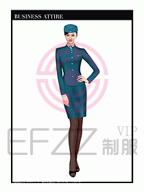 职业空姐制服设计图582