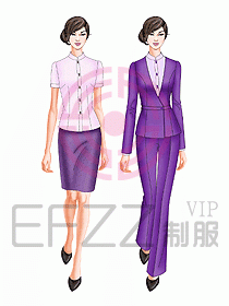 专柜营业员服装476