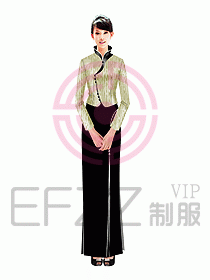 中餐迎宾制服306